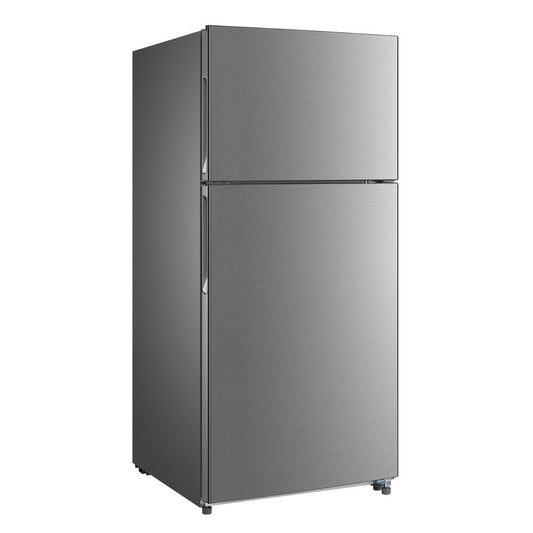 Frost-Free Apartment Size Standard Door Refrigerator, 18.0 Cu. Ft. Capacity, in Stainless Steel (FF18D3S-4)