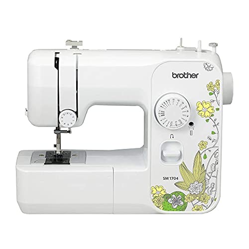 Brother SM1704 17-Stitch Lightweight Sewing Machine (White)