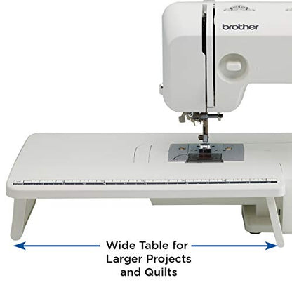Brother Sewing and Quilting Machine, XR3774, 37 Built-in Stitches, Wide Table, 8 Included Sewing Feet