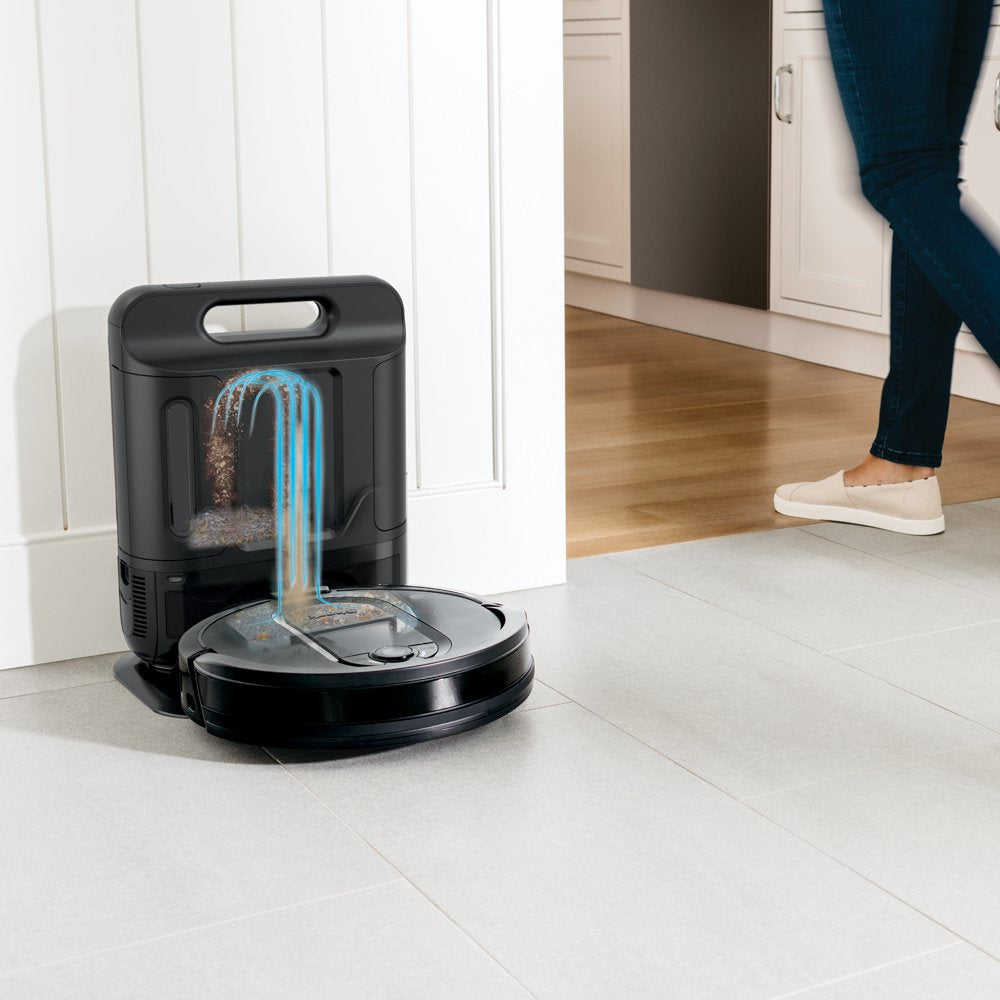 IQ Robot Self-Empty® XL Vacuum with Self-Empty Base, Home Mapping, RV1002AE, New