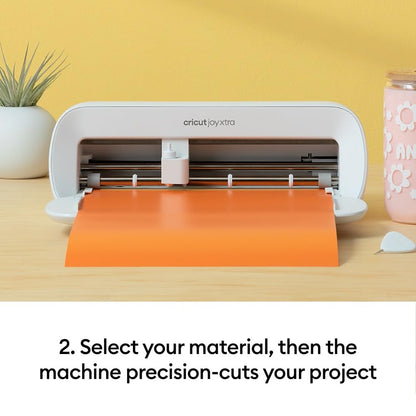 Cricut Joy Machine with Insert Cards, Smart Vinyl, Cutting Mats and Tool Set Bundle - Compact Tool for DIY Customized Crafts, Cards, Home Decor Projects and Decals, Beginner Craft Cutting Machine Kit