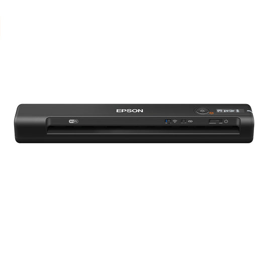 Epson Workforce ES-60W Wireless Portable Sheet-fed Document Scanner for PC and Mac 10.7" x 1.9" x 1.4"
