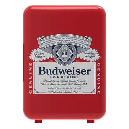 Portable 6-Can Mini Refrigerator, MIS135BUD, Red