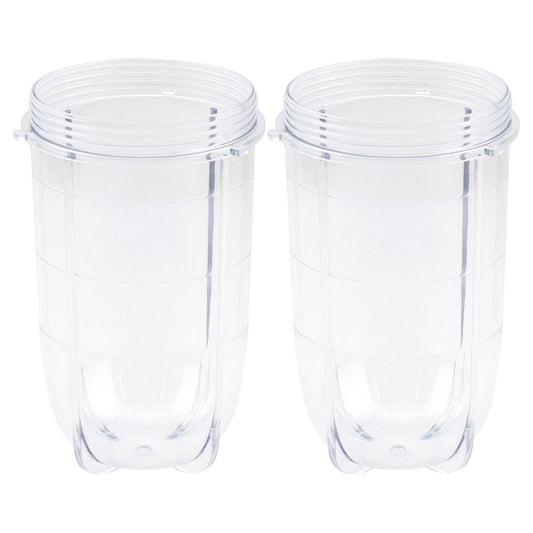2 Pack 16 Oz Tall Cup Replacement Part for Magic Bullet MB1001 250W Blenders
