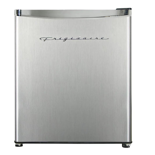 3.2 Cu. Ft. Compact Refrigerator Chrome Trim EFR323, Platinum