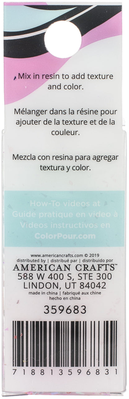 Color Pour Resin Mix-Ins-Foil Flakes - Primary 4/Pkg