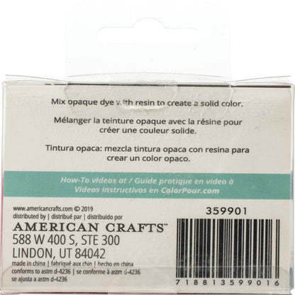Color Pour Resin Dyes .3Oz 4/Pkg-Opaque - Mixed Berry