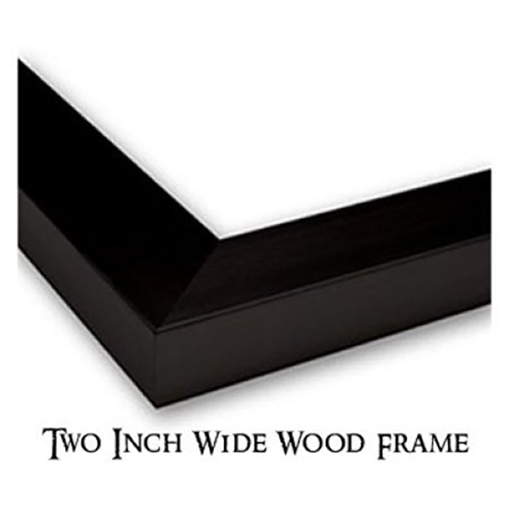 Design Fabrikken 11X14 Black Modern Framed Museum Art Print Titled - Silhouette 1