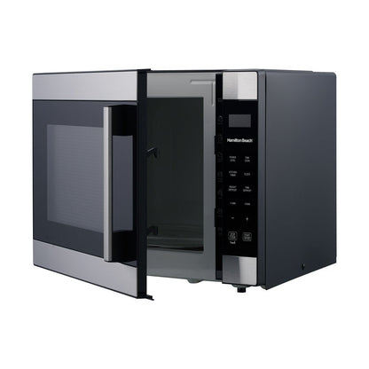 1.6 Cu Ft Sensor Cook Countertop Microwave Oven in Stainless Steel, New