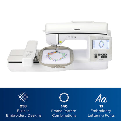 Brother Inno-vis NQ1700E Embroidery Machine With BES Blue Software
