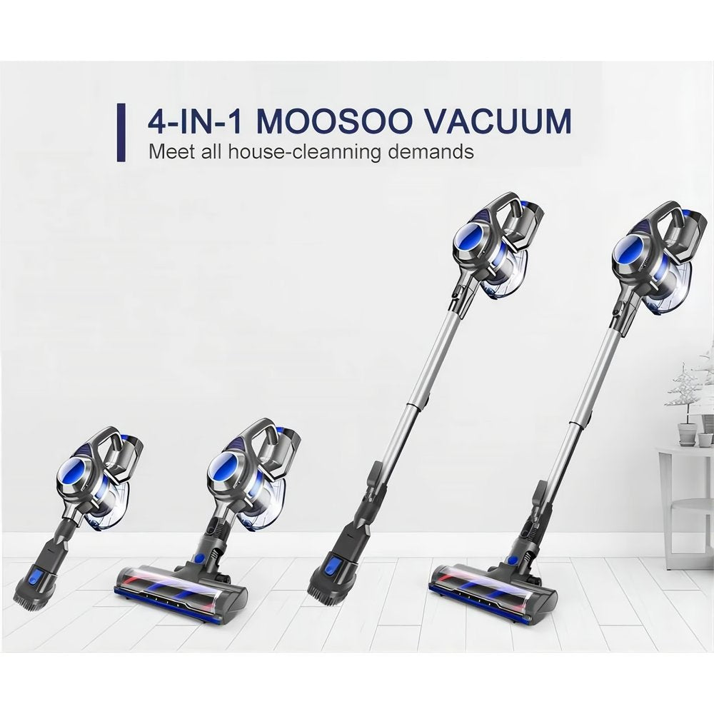 Cordless Vacuum 4-In-1 Lightweight Stick Vacuum Cleaner, Xl-618Pro