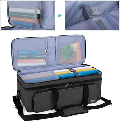 Carrying Case Compatible with Cricut Die-Cut Machine, Storage Bag Compatible with Cricut Explore Air (Air2) and Maker