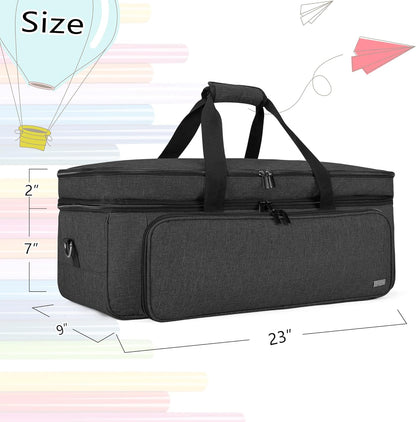 Carrying Case Compatible with Cricut Die-Cut Machine, Storage Bag Compatible with Cricut Explore Air (Air2) and Maker