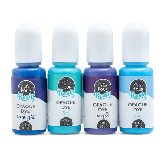 12 Packs: 4 Ct. (48 Total)  Resin Galaxy Opaque Dye Kit