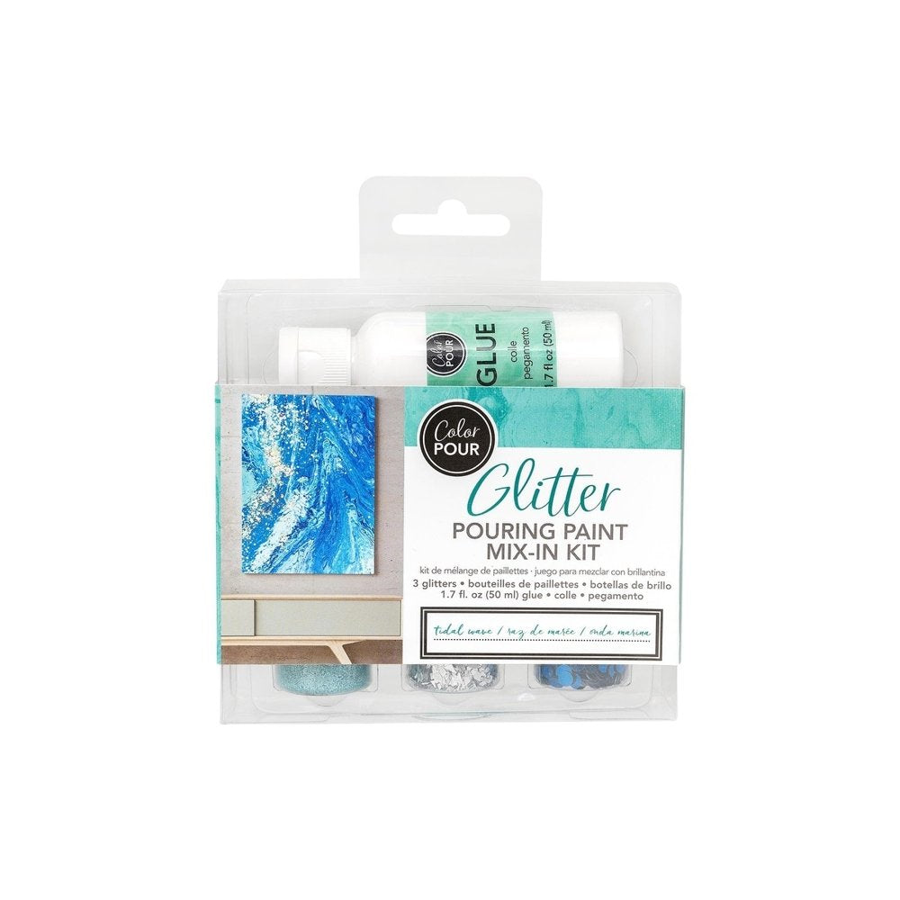 AMC Color Pour Mix-In Kit Glitter Tidal Wave