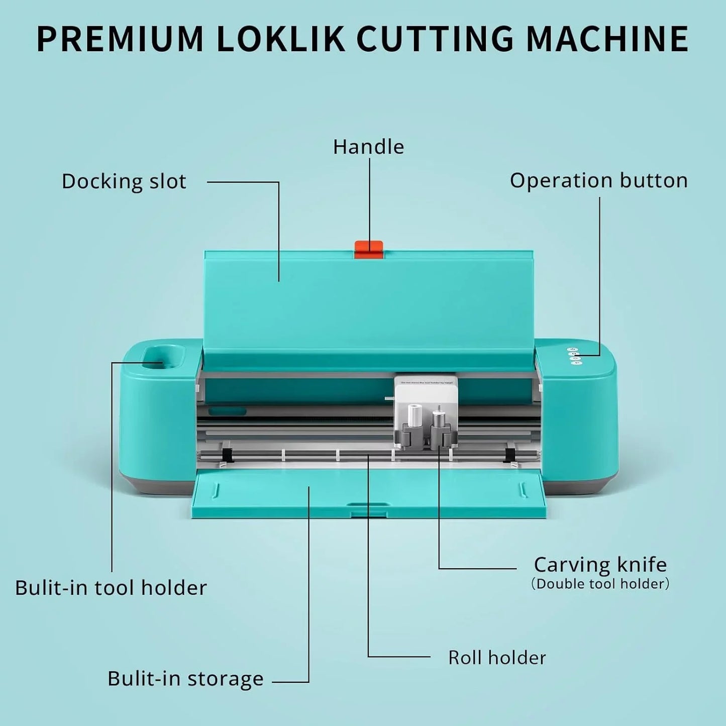 LOKLiK Crafter by HTVRONT Cutting Machine