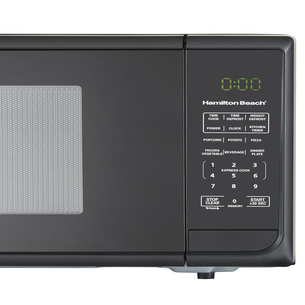 0.9 Cu. Ft. Matte Black Microwave Oven
