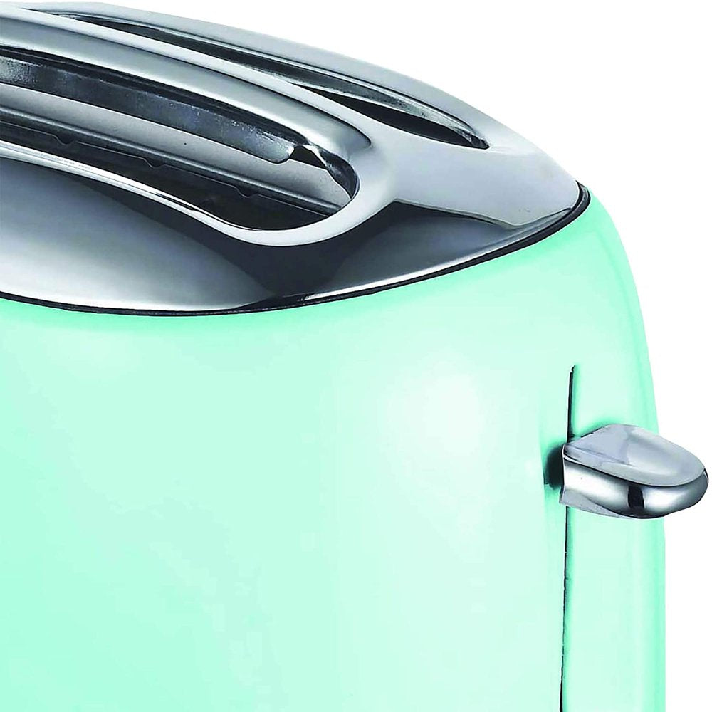 TS-270BL Appliances Cool-Touch 2-Slice Retro Toaster with Extra-Wide Slots (Blue)