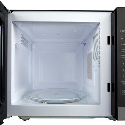 1.4 Cu.Ft. Microwave Oven, Black Stainless Steel, with Sensor