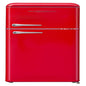 7.5 Cu. Ft. Top Freezer Refrigerator in RED, Rounded Corners - RETRO, EFR756
