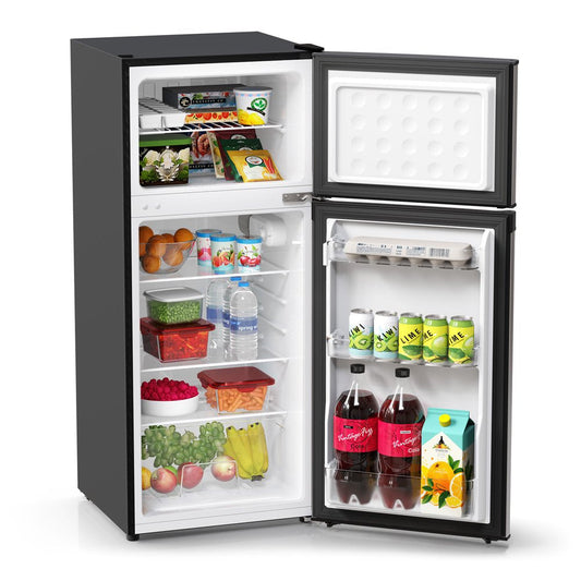 4.5 Cu. Ft. Two Door Refrigerator – Stainless Look, MR453L
