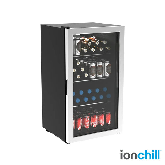 115-Can Mini Fridge, Compact Beverage Standard Door Refrigerator with Adjustable Temperature Control, 3.3 Cu. Ft., New