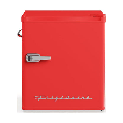 , 1.6 Cu Ft Retro Dry Erase Compact Refrigerator with Side Bottle Opener, (EFR177), Red
