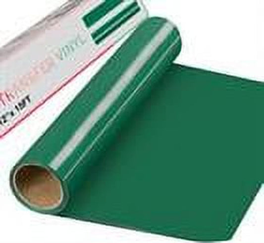 12" X 15FT Heat Transfer Vinyl Green HTV Roll Iron on T-Shirts, Clothing and Textiles for Cricut