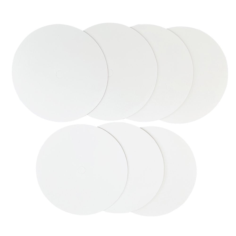 ! 12 Inch White round Cake Boards, Paper Corrugate Board, 7-Counts